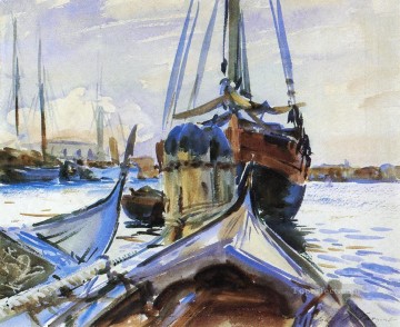 John Singer Sargent Painting - Barco de Venecia John Singer Sargent